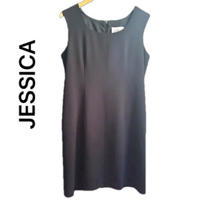 Vintage Jessica Black Classic Dress Size 10